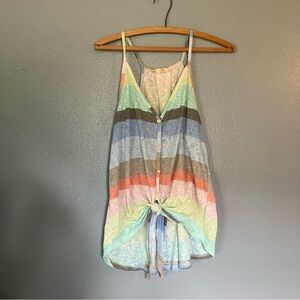 Hummingbird Pastel Knit Top